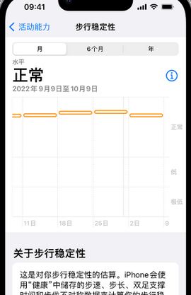 玉屏iPhone手机维修如何在iPhone开启'步行稳定性通知'