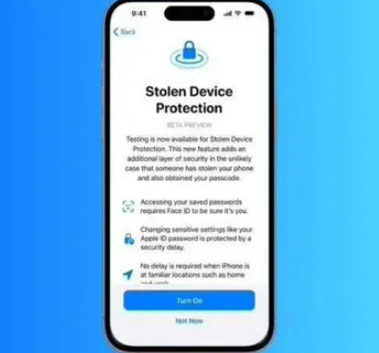 玉屏苹果授权维修店分享被盗设备保护功能开启方法 